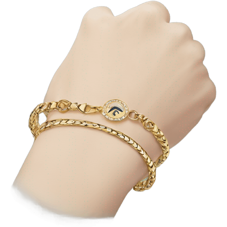 bvlgari bracelet emoji