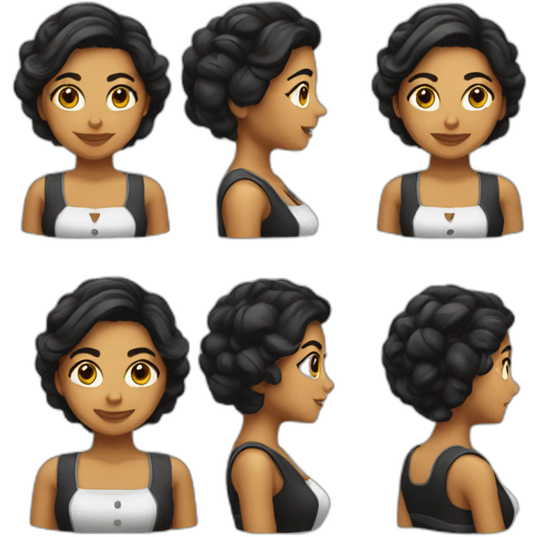 latina barmaid emoji