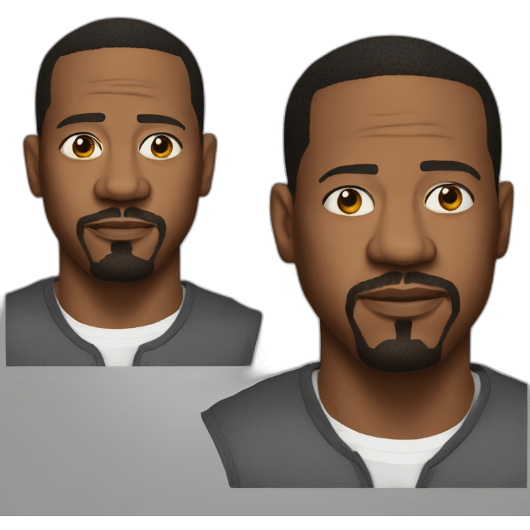 actor martin lawrence serious realistic emoji