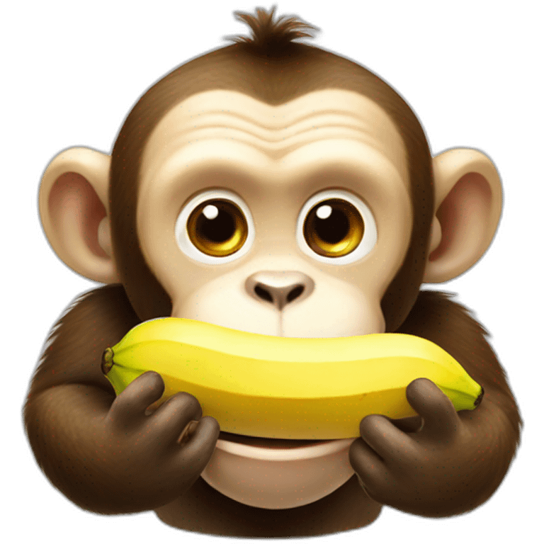 mr vladimir putin monkey eats banana emoji