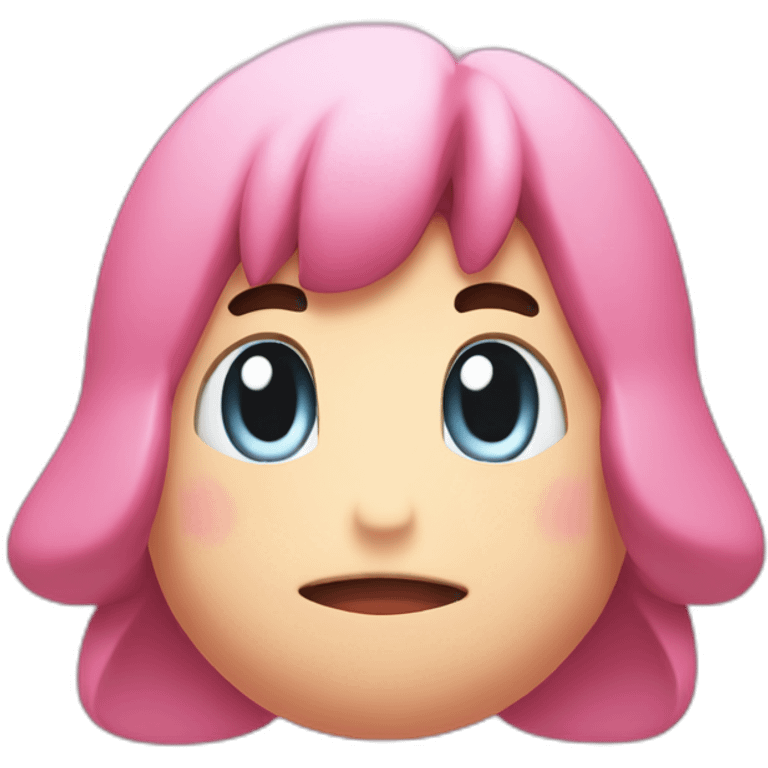 Kirby-link emoji