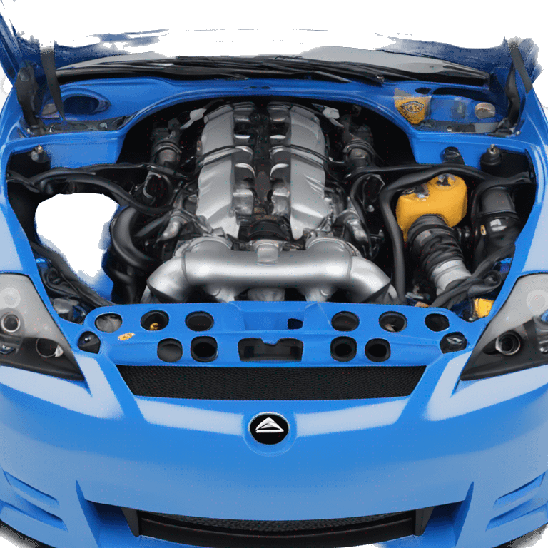 350z drift blue engine bay emoji