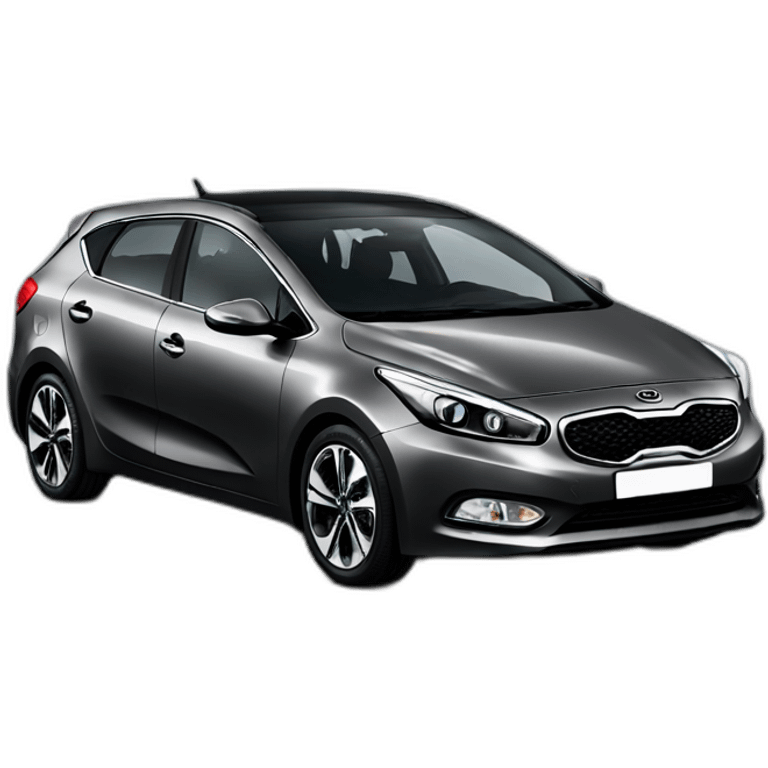 Black kia ceed 2013 emoji