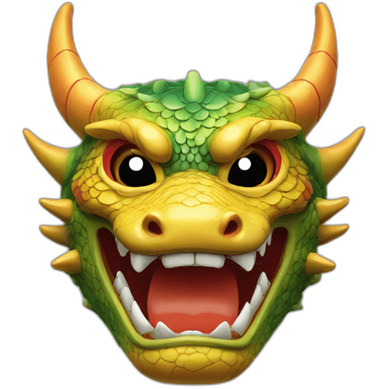 dragon japanese mask emoji