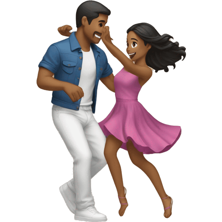 Guy ang girl dancing  emoji