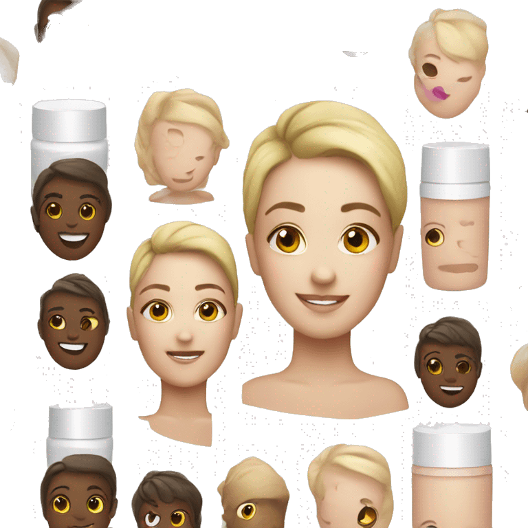 Skincare products emoji