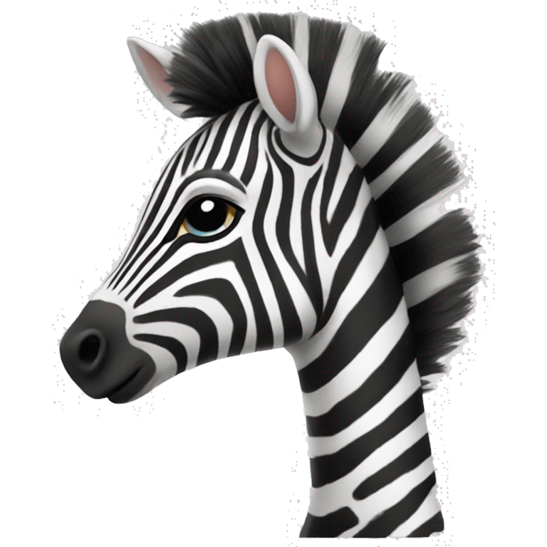 zebra with "I dont know" hands emoji