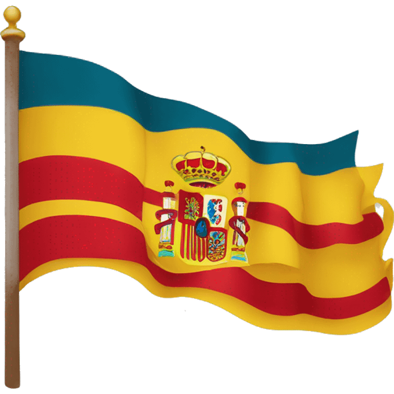 bandera de la segunda republica española emoji