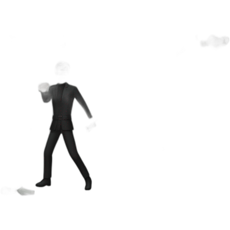 the matrix fight scene emoji