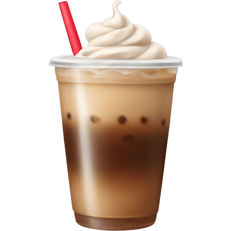 Iced coffee emoji