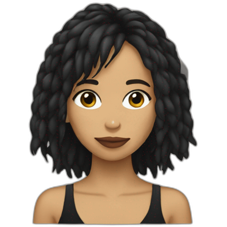 Zoe Kravitz emoji