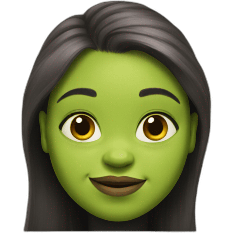 female shrek emoji