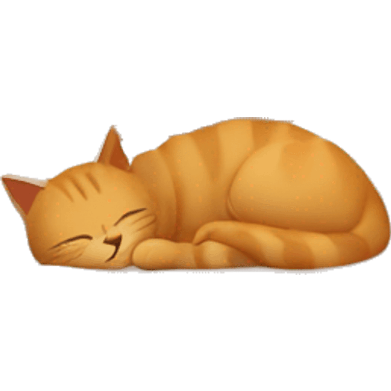 a cat sleeping in a human bed emoji