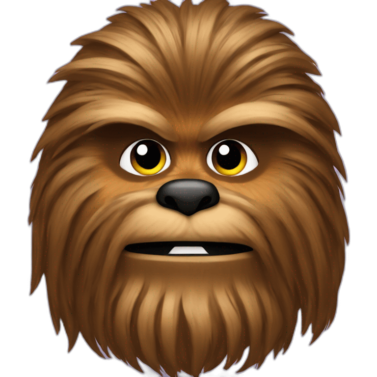 Fancy Chewbacca emoji