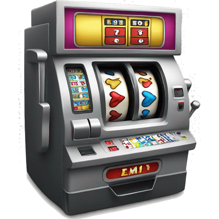 anthropomorphic slot machine  emoji