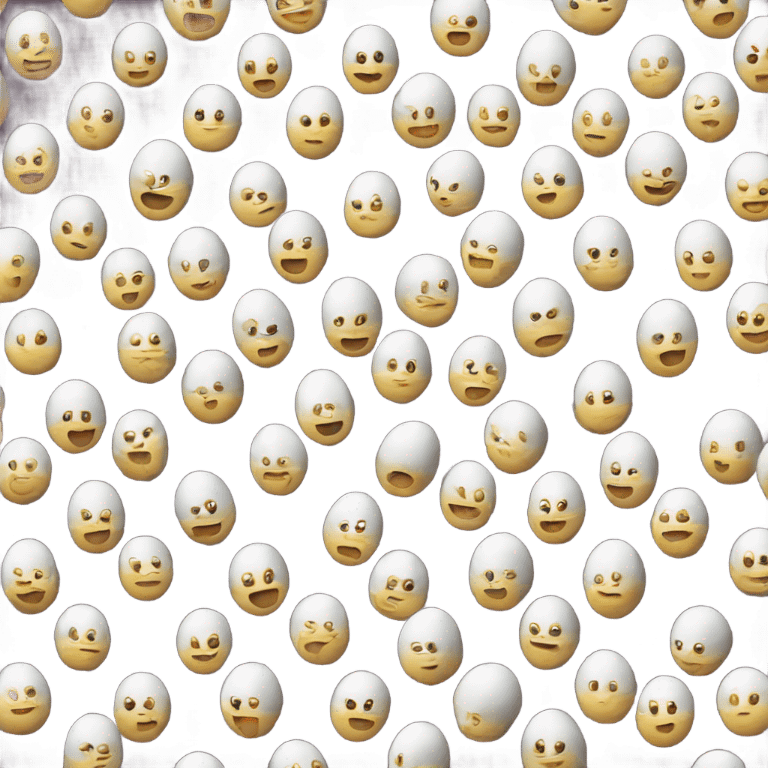 An egg man emoji