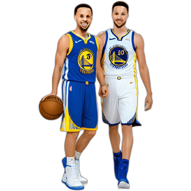 Stephen curry et klay Thompson emoji