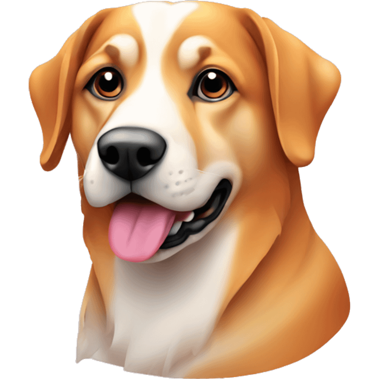 Vector art of dog made of vector gradient shapes abstract shapes vector art emoji