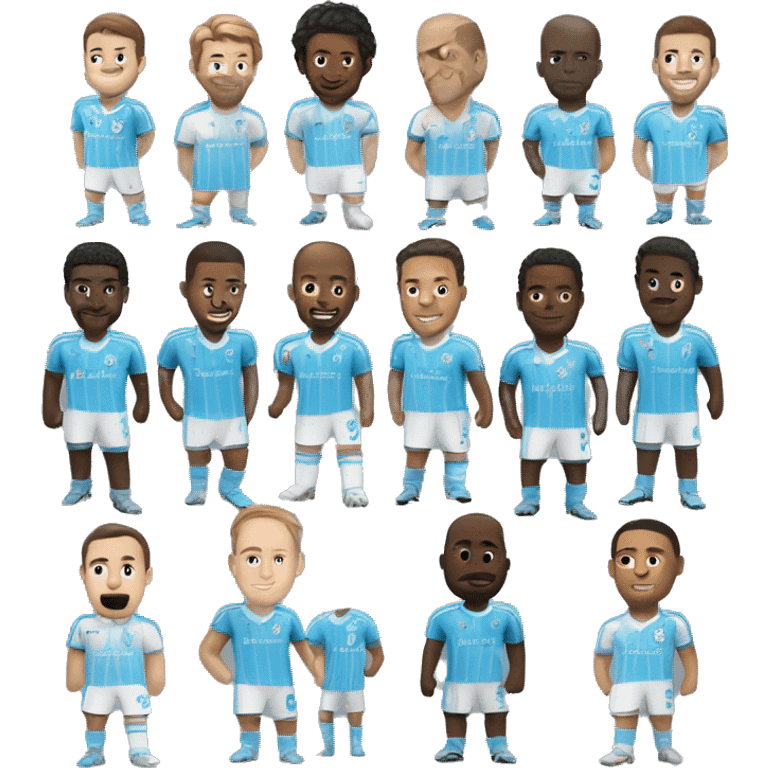 Olympique de Marseille, champions league emoji