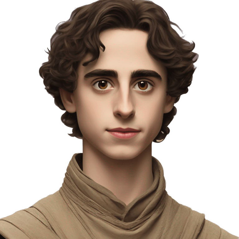 Timothée Chalamet in Dune emoji