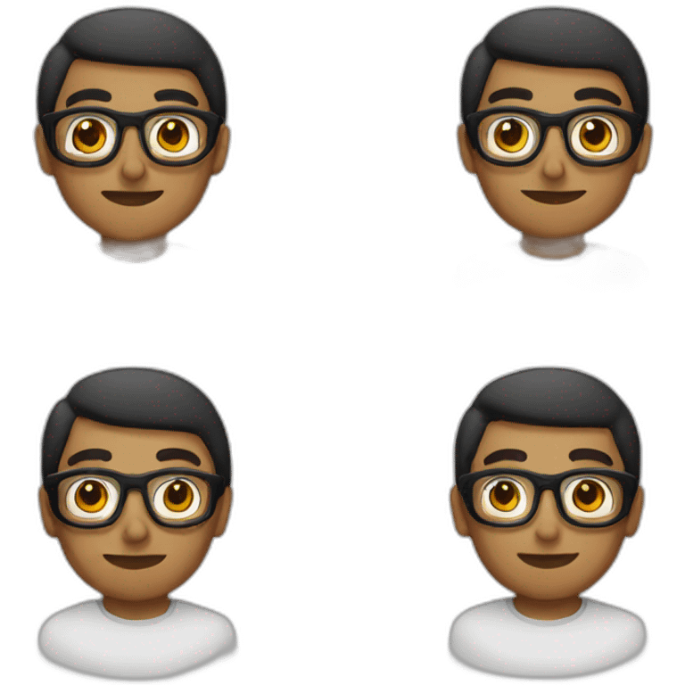 arab glasses emoji