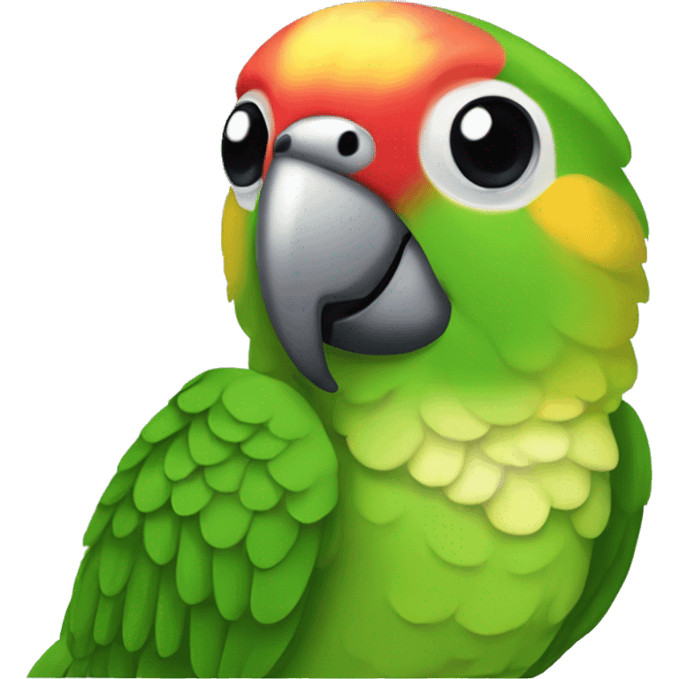 Green cheek conure parrot emoji