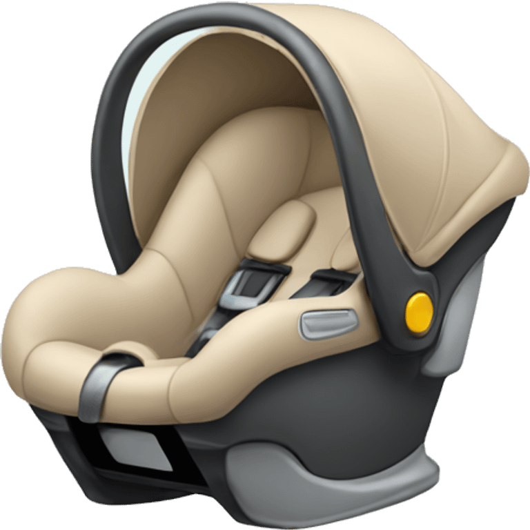 Infant car seat emoji