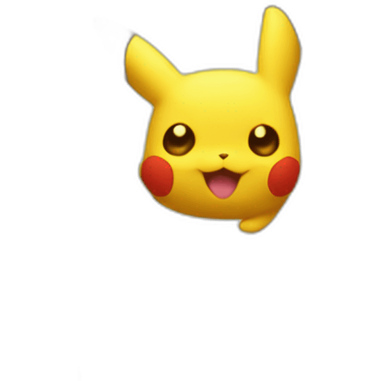 Pikachu énervé emoji