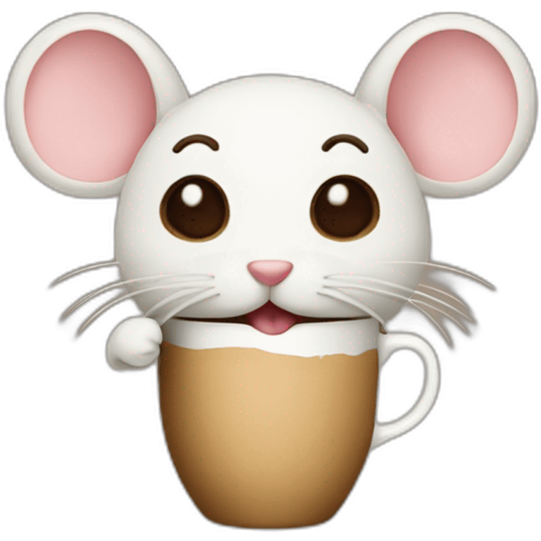 coffee mouse emoji