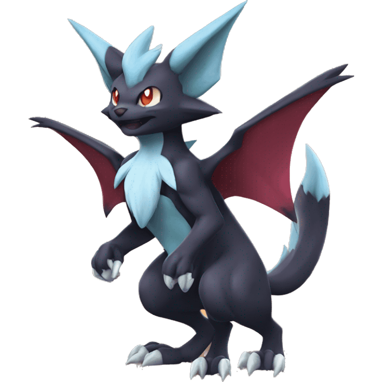 Noivern-Torracat-Zoroark full body emoji