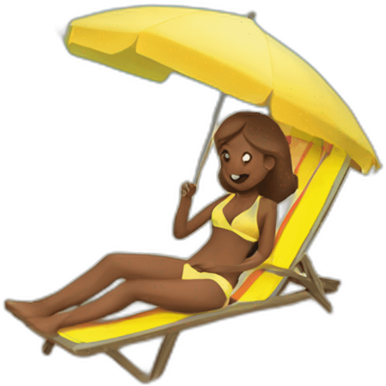 beach vacation emoji