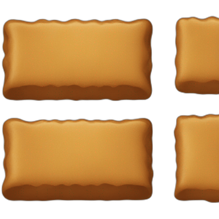 brown raw sugar bars emoji