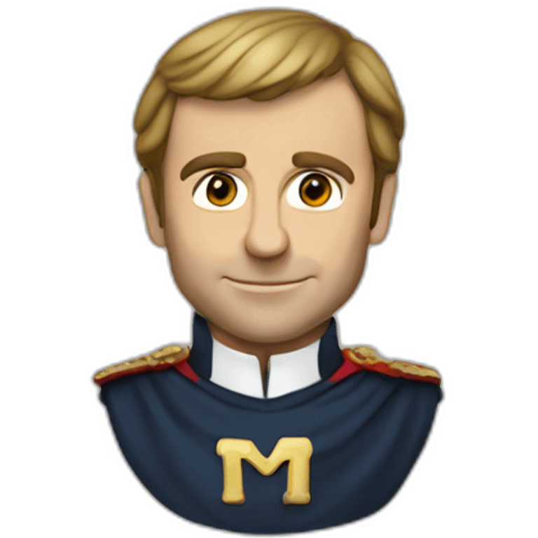 Macron the crusader emoji