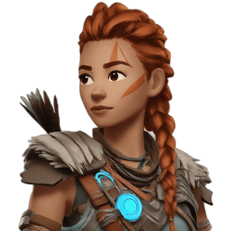 Aloy horizon zero dawn emoji