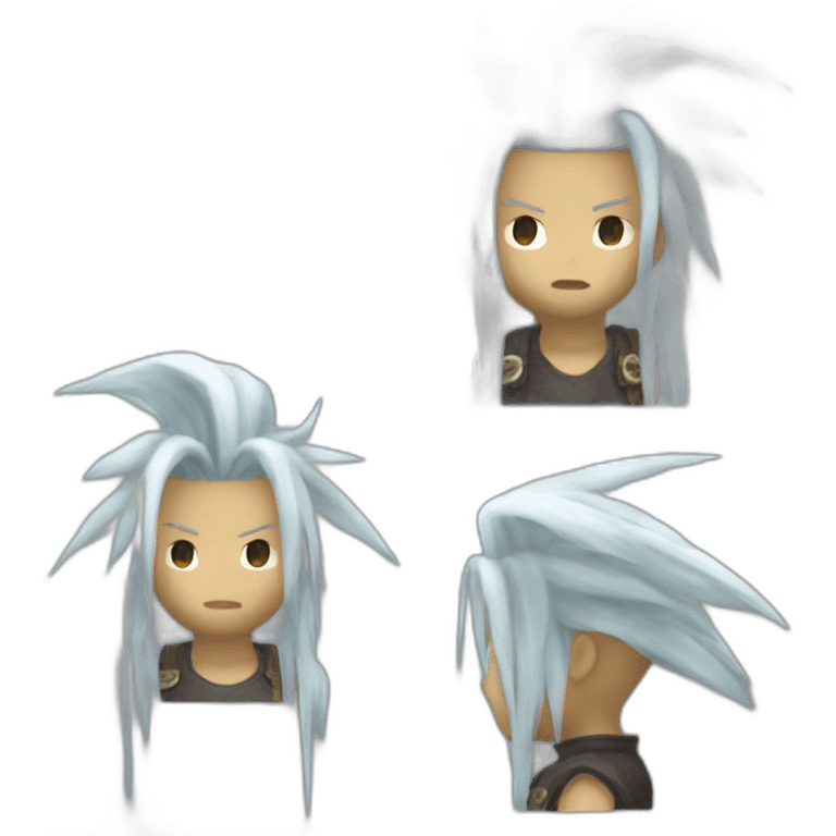 cloud final fantasy 7 emoji