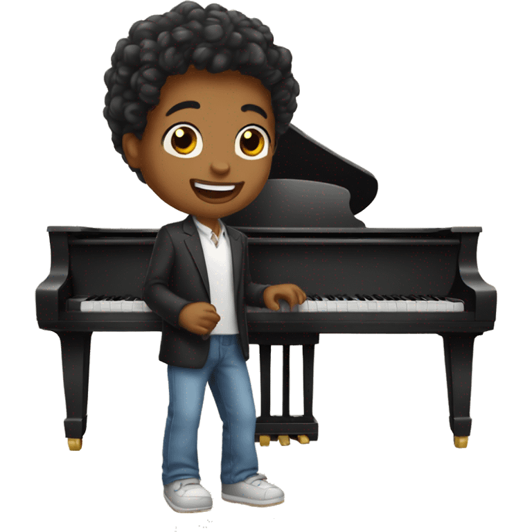 piano kid emoji