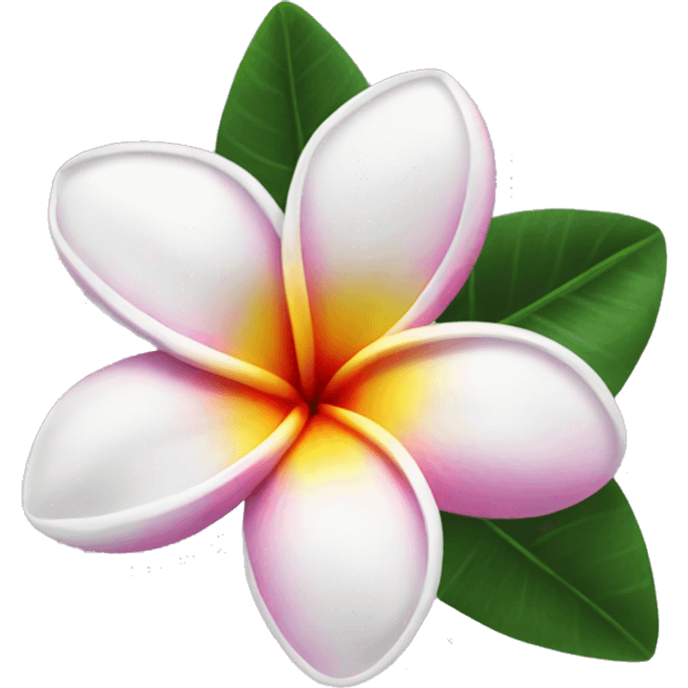 Plumeria  emoji