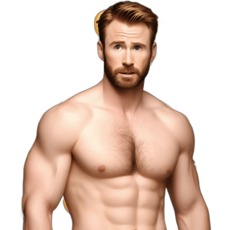 chris evans shirtless emoji