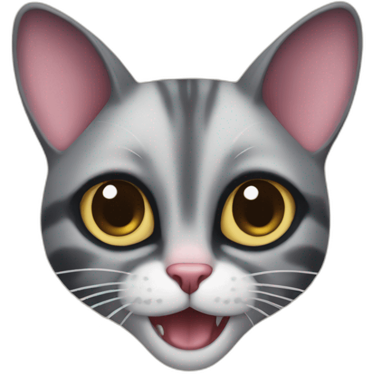 cat with sugar glider flaps emoji