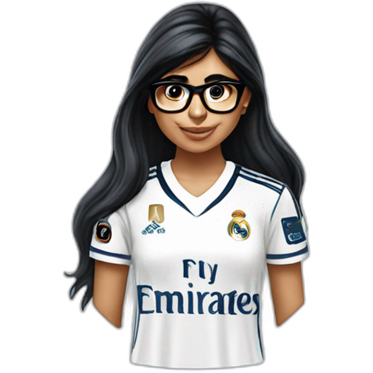 mia khalifa with real madrid jersey emoji