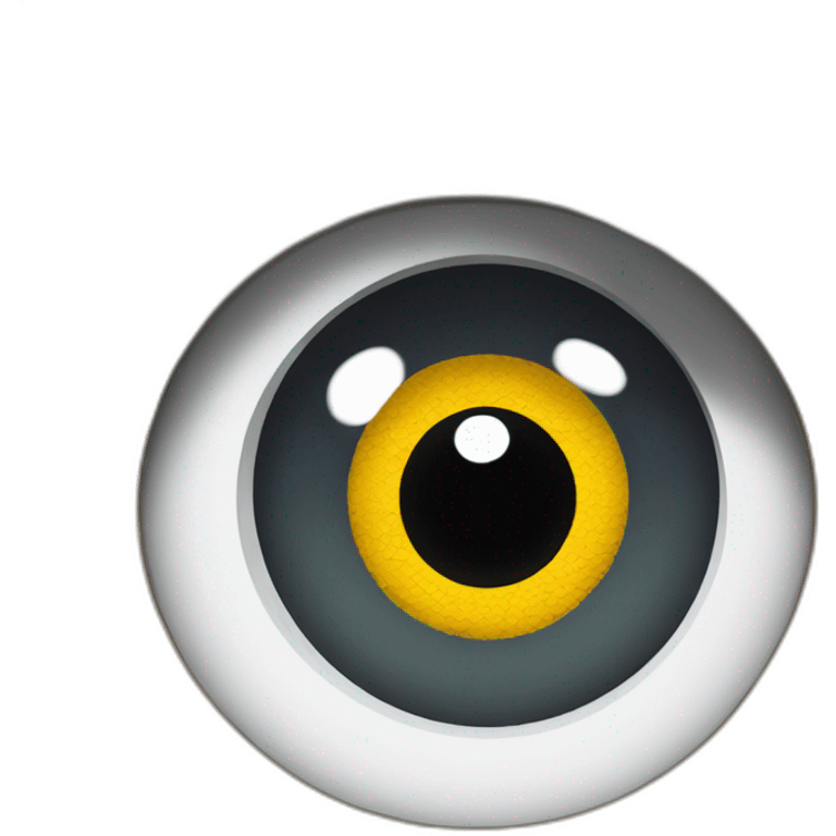 Lego eye emoji