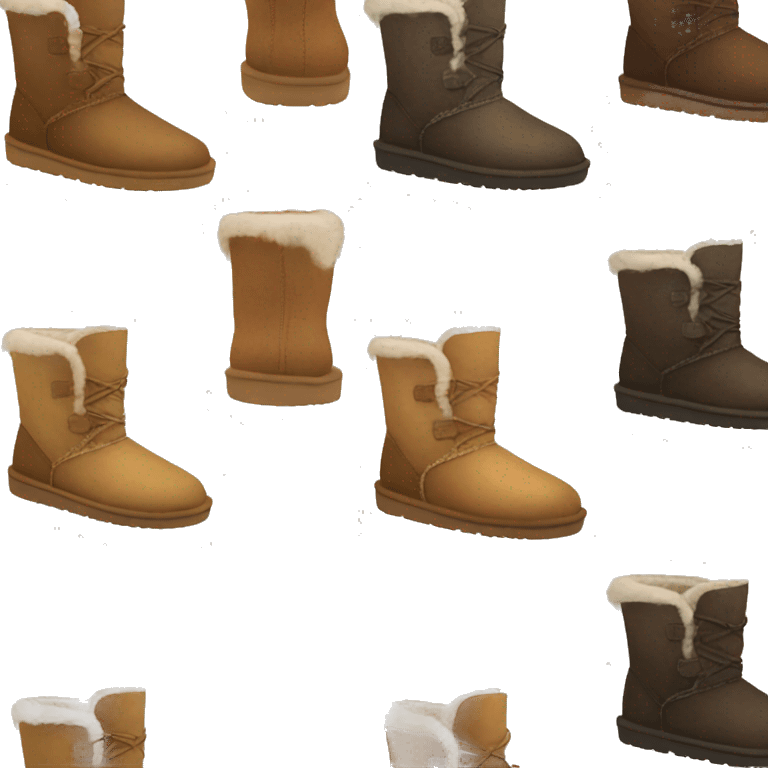 Ugg shoes emoji