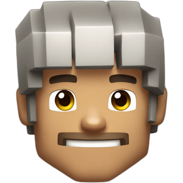 Steve from Minecraft emoji