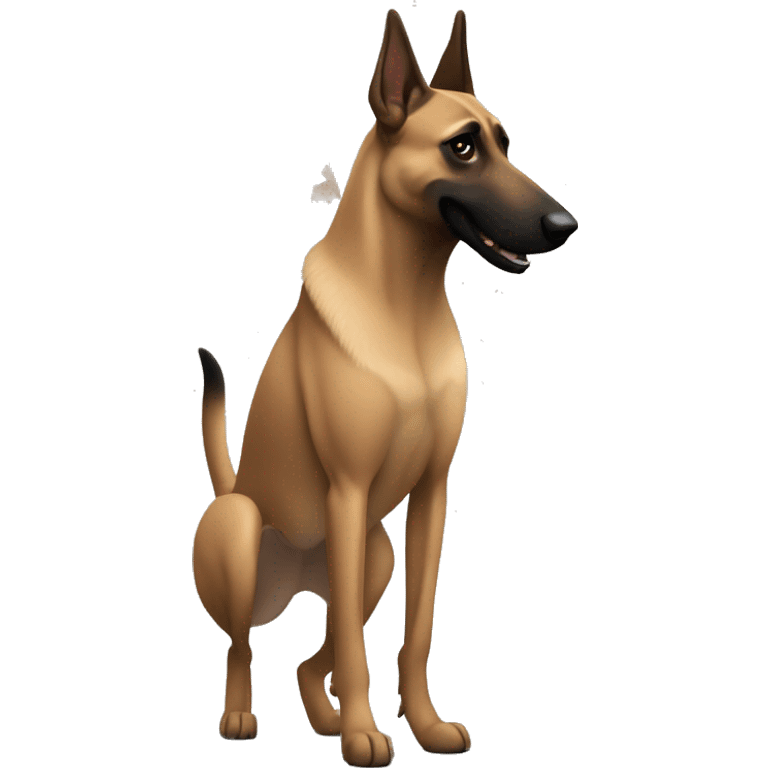 malinois qui danse  emoji