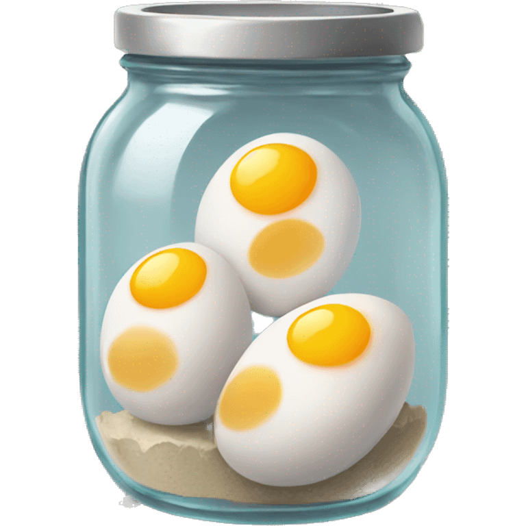 eggs in a jar emoji