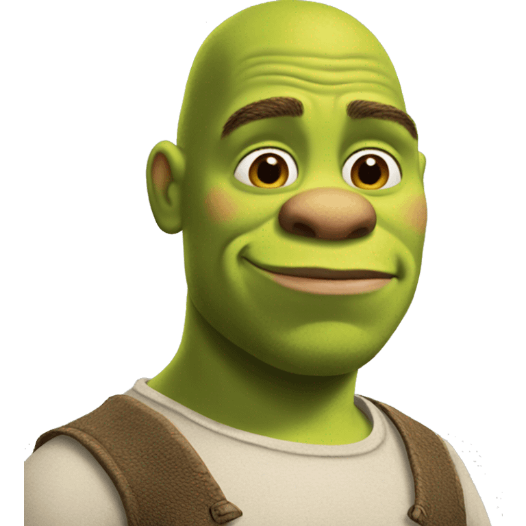 shrek with pig nose emoji