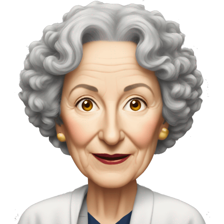 Margaret Atwood emoji