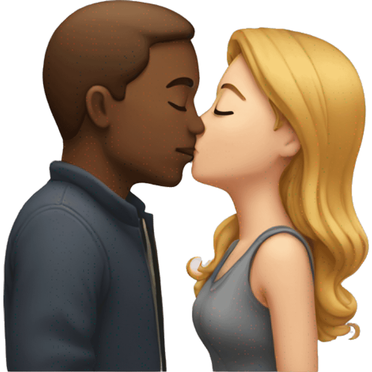 two people kissing emoji