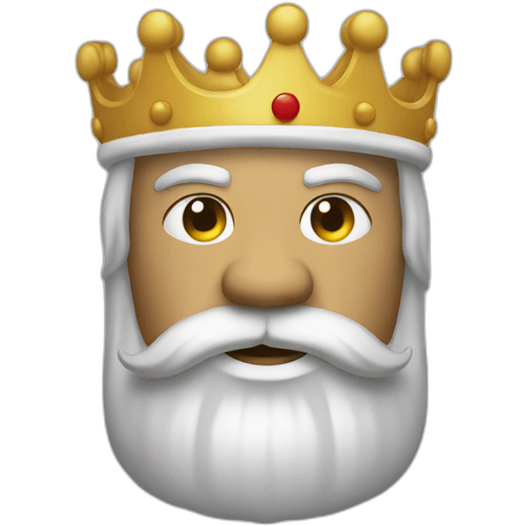 KING logo sick emoji