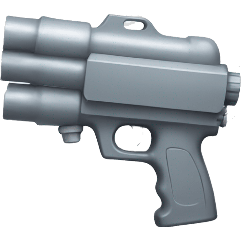 grey water gun emoji